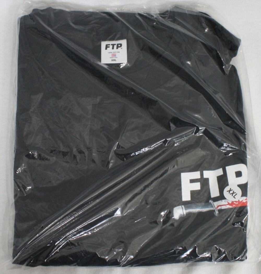 FTP x Scream Ghostface Logo Tee Black XXL $uicideboy$ F*ckthepopulation